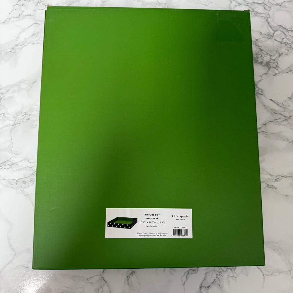 Desk Paper Note kate spade | Office | Kate Spade New York Leatherette Paper Tray ...